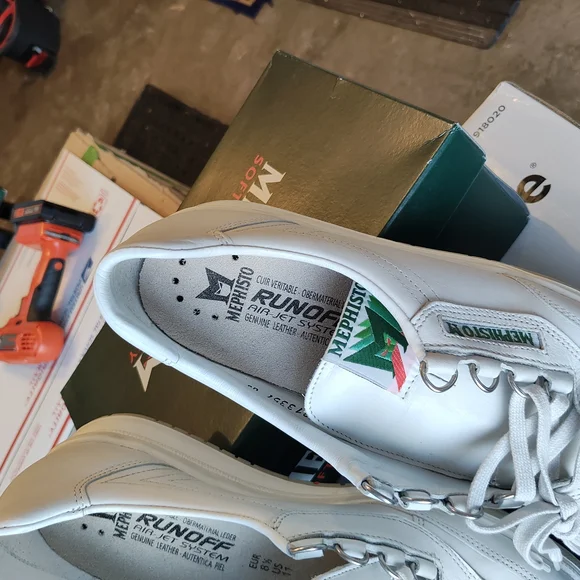 Mephisto White Sneakers - Picture 3 of 14